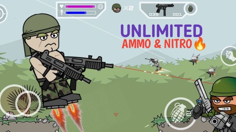 Mini Militia Old Version Hack Mod APK: 5X More Thrill